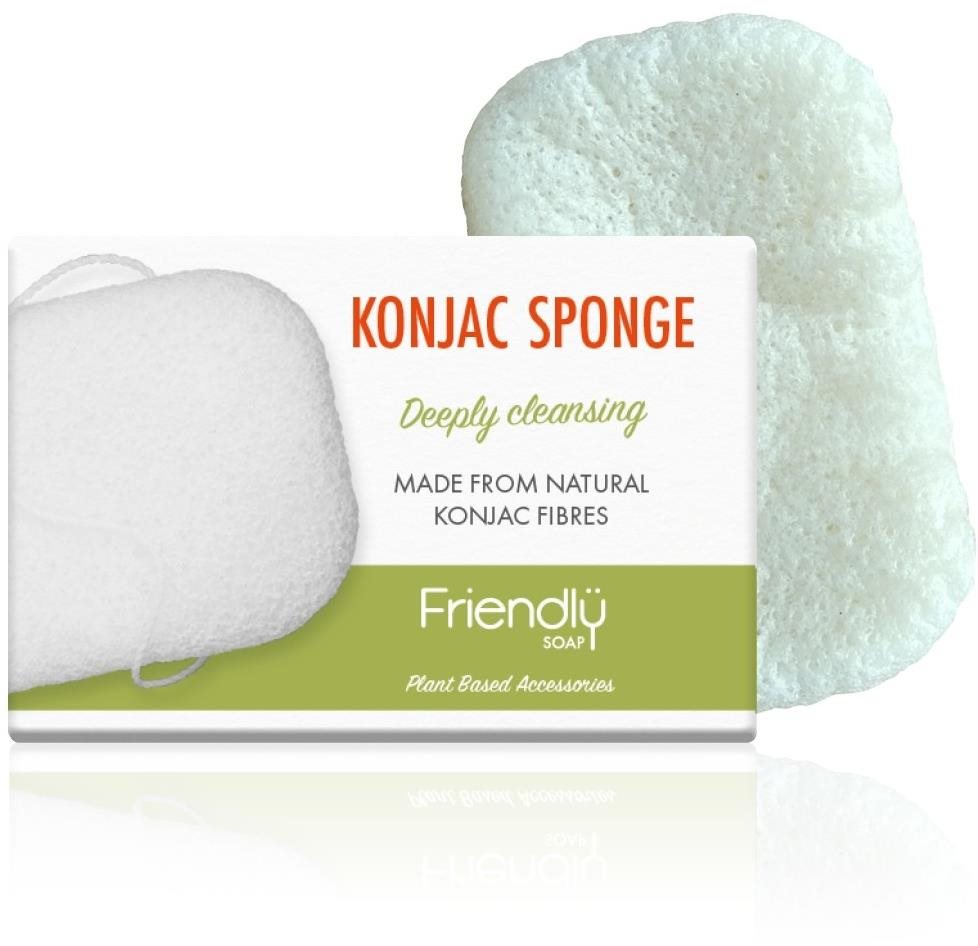 FRIENDLY SOAP Konjaková pleťová hubka Špongia