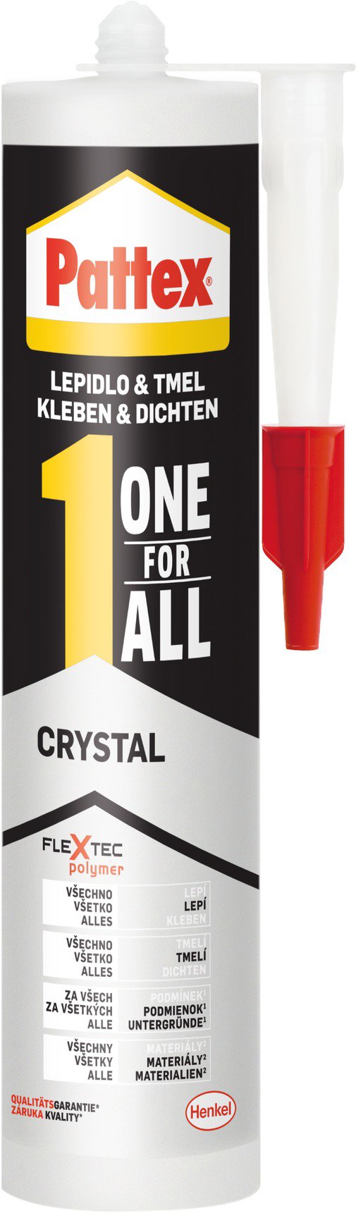 PATTEX One for All Crystal 290 g Lepidlo