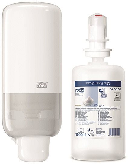 TORK Elevation S4 biely + penové mydlo 1 l Dávkovač mydla