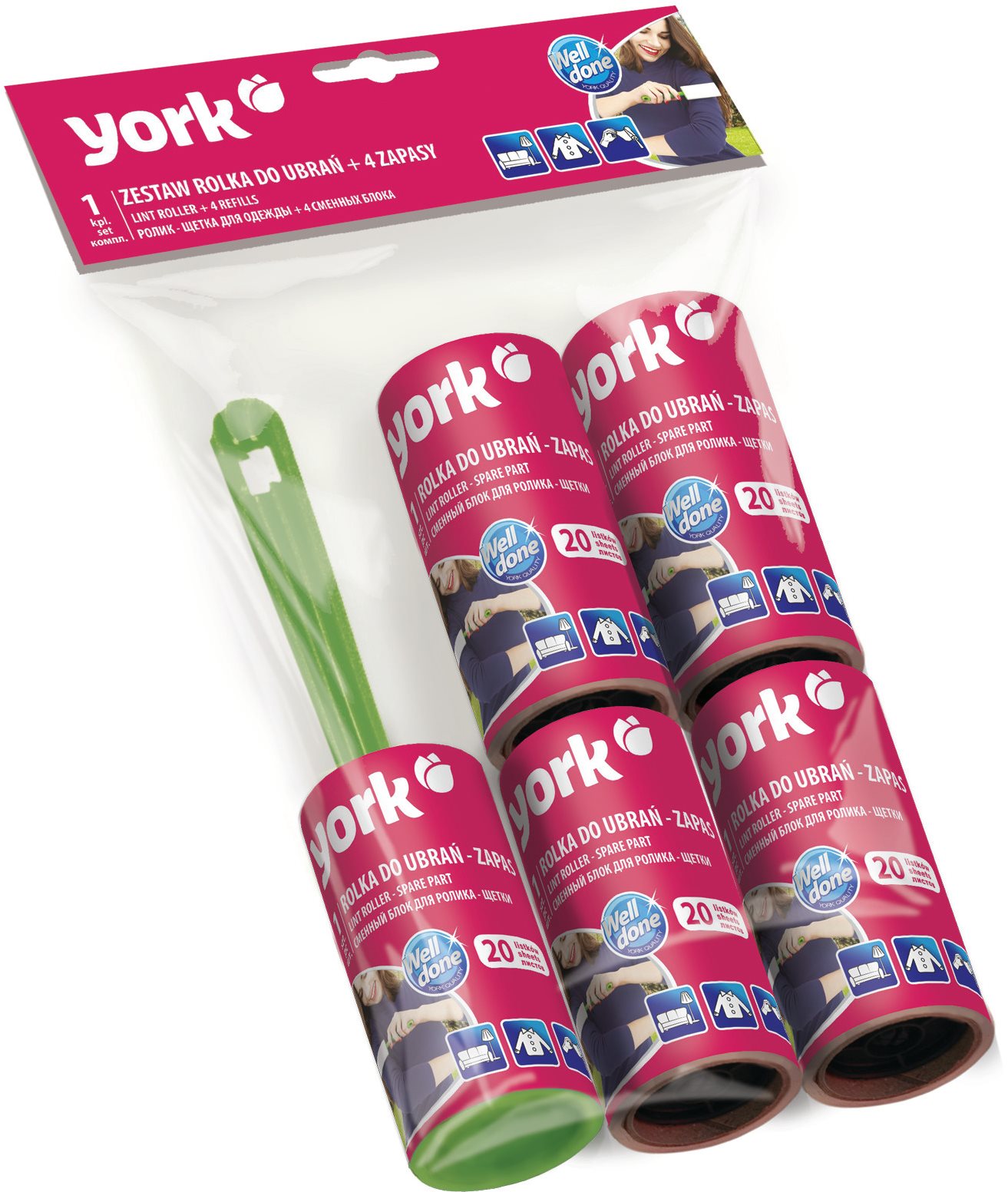 YORK Čistiaci lepiaci valček Valček