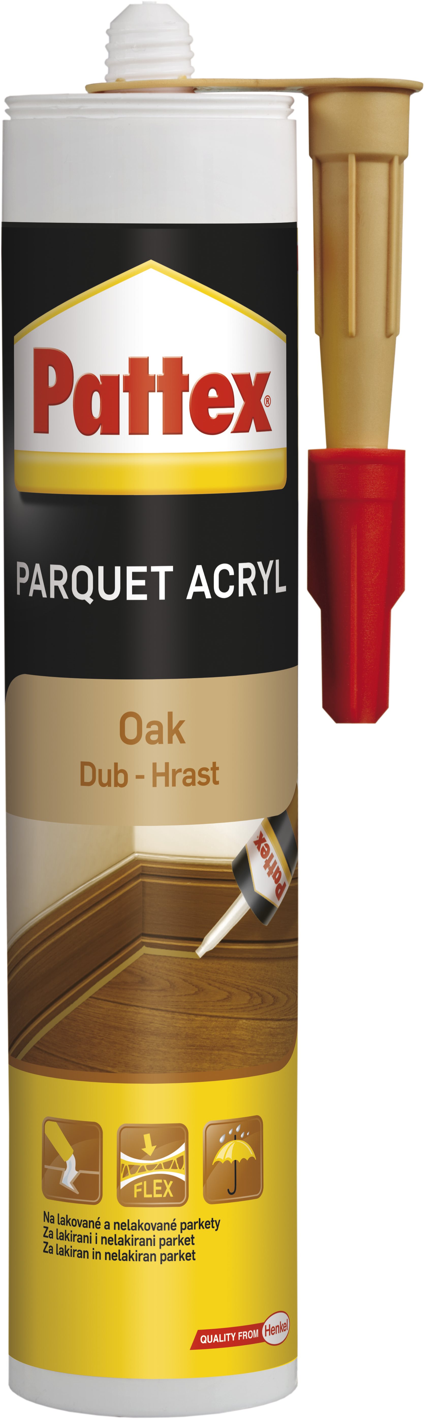PATTEX Parketový tmel 300 ml Tmel