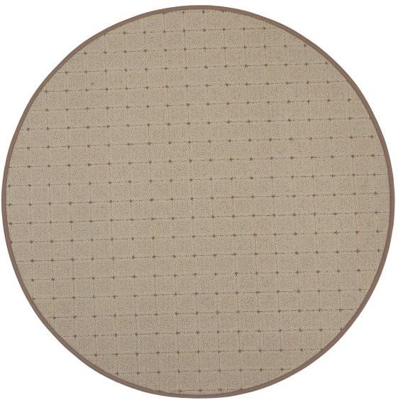 Kusový koberec Udinese béžový kruh 57 × 57 o cm Koberec