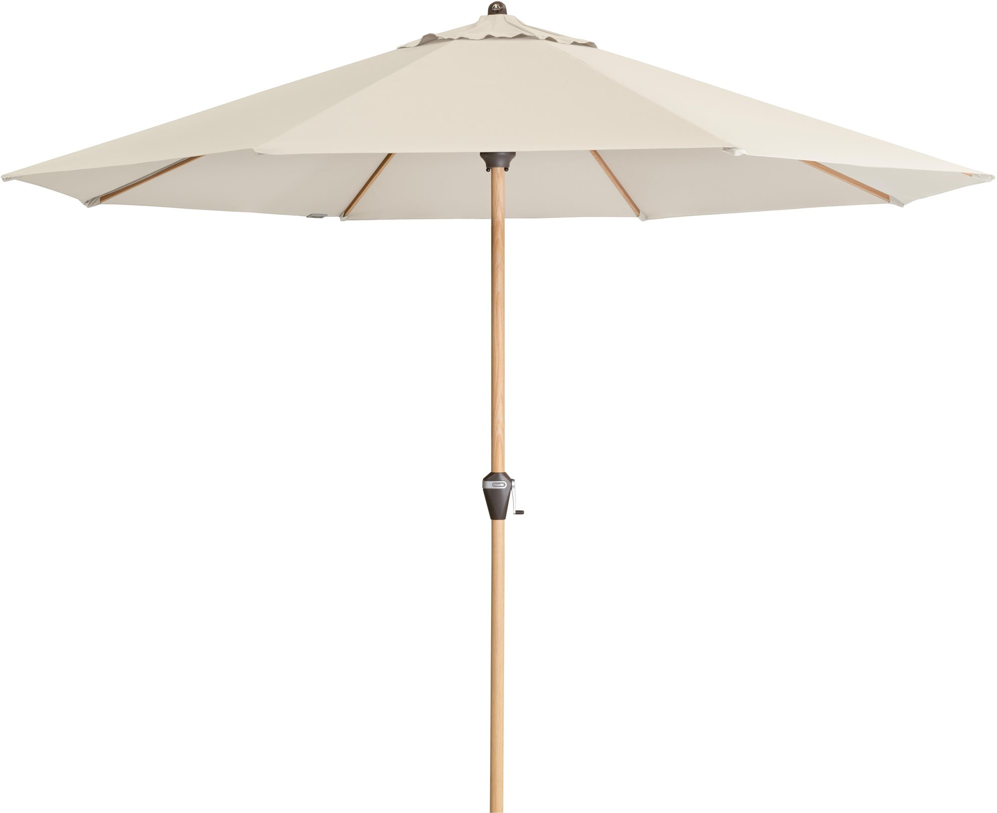 Doppler slnečník Alu Wood 350 D-820 prírodný Slnečník