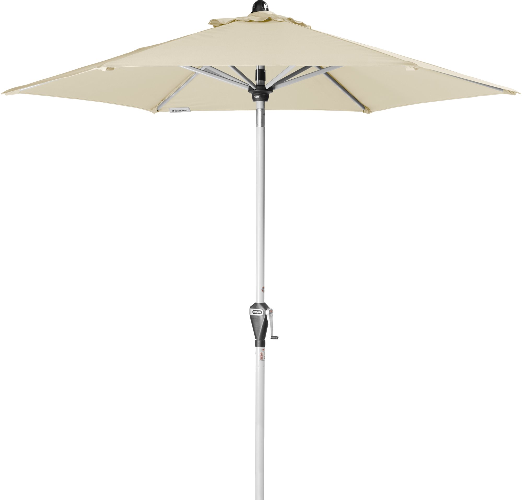 DOPPLER Napernyő Active 210 cm természetes Napernyő