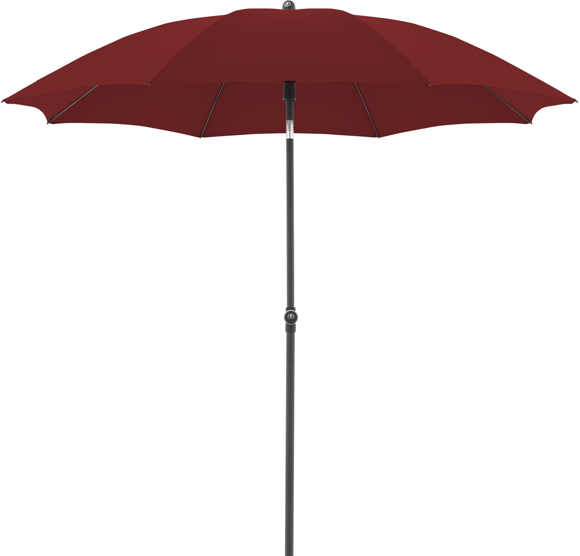 DOPPLER Slnečník  Active Green Edition 210 cm bordó Slnečník