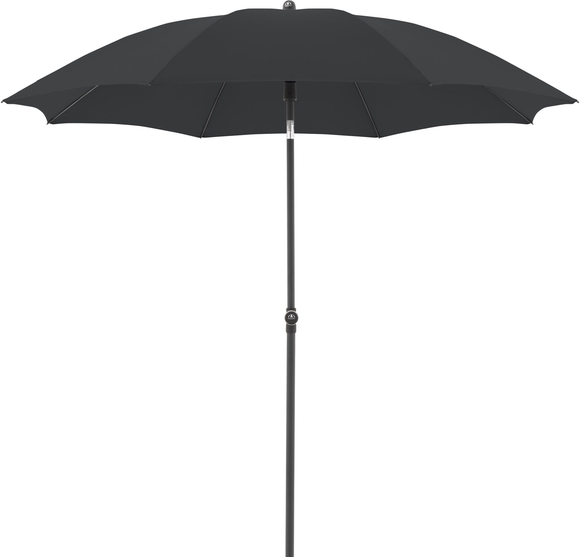 DOPPLER Slnečník  Active Green Edition 210 cm antracit Slnečník