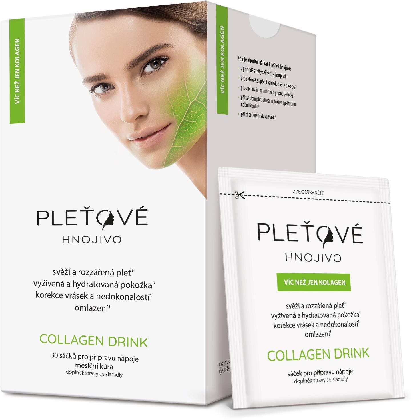 Pleťové hnojivo collagen drink 30 × 8 g Doplnok stravy
