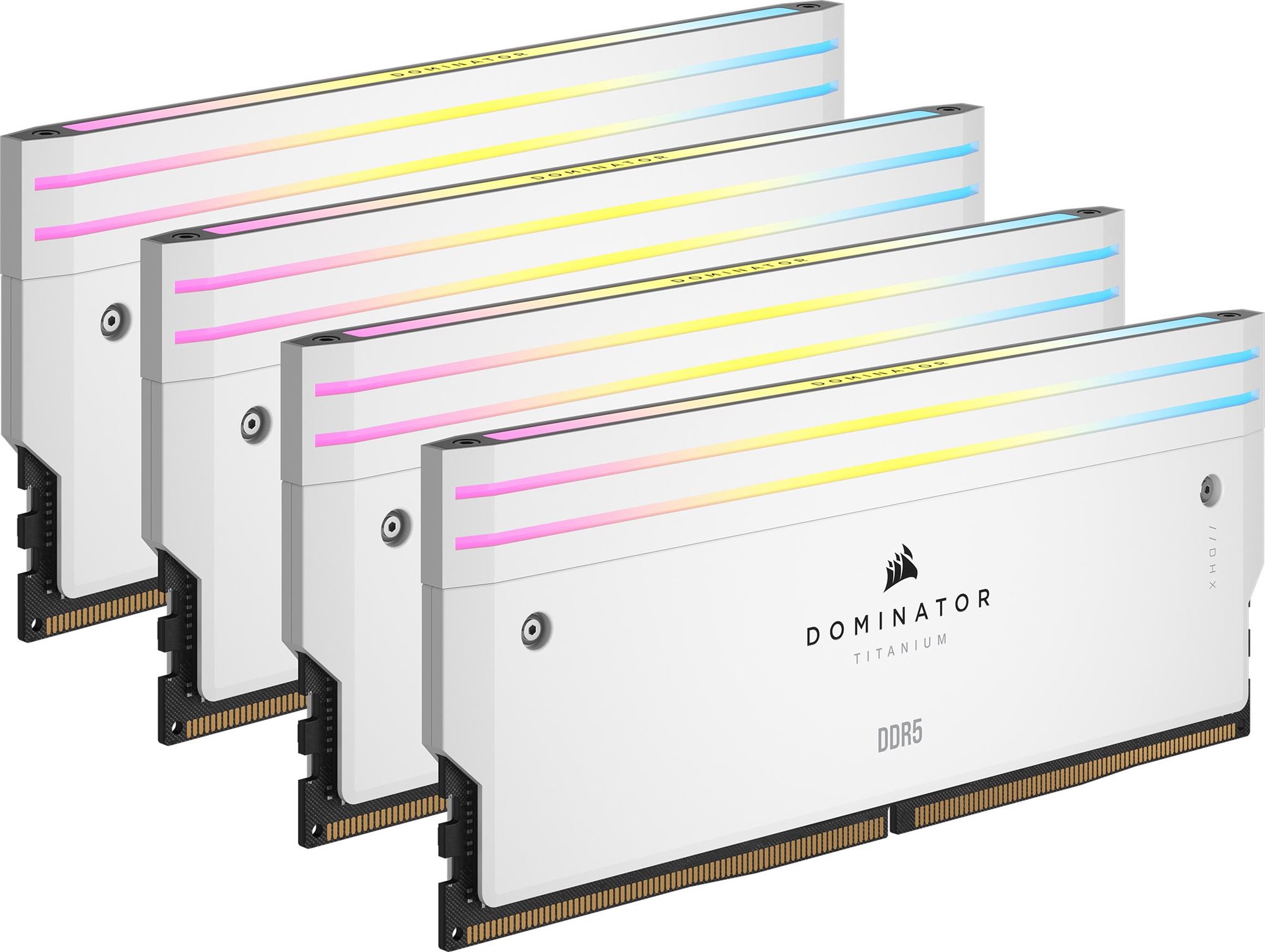 Corsair 64GB KIT DDR5 6400MT/s CL32 Dominator Titanium White XMP...