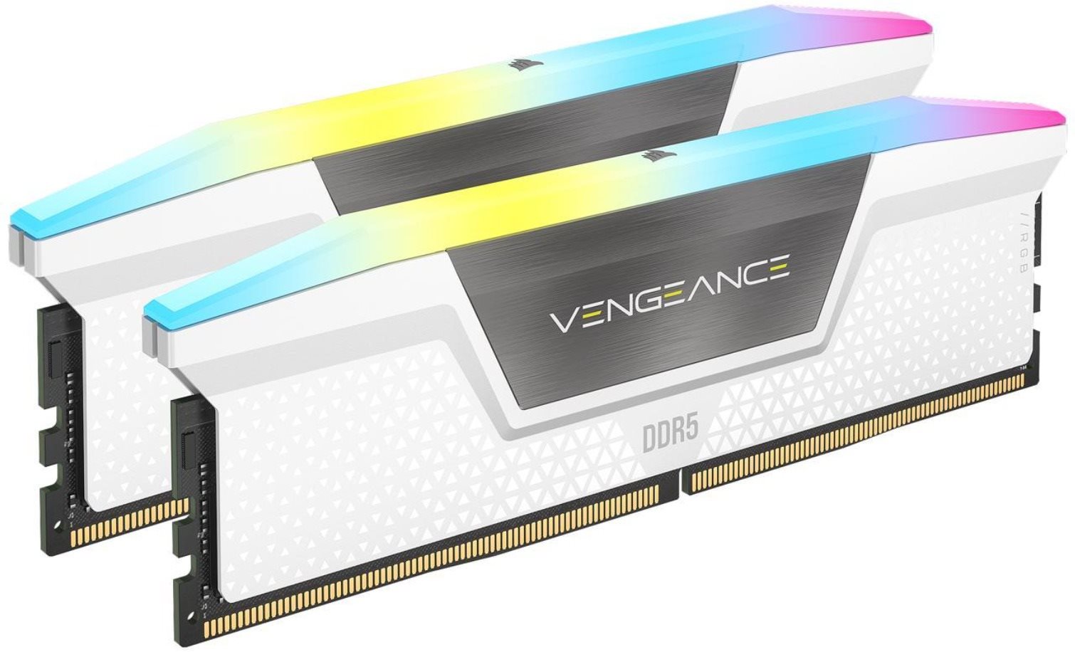 Corsair 64GB KIT DDR5 5600MT/s CL40 Vengeance RGB White XMP...
