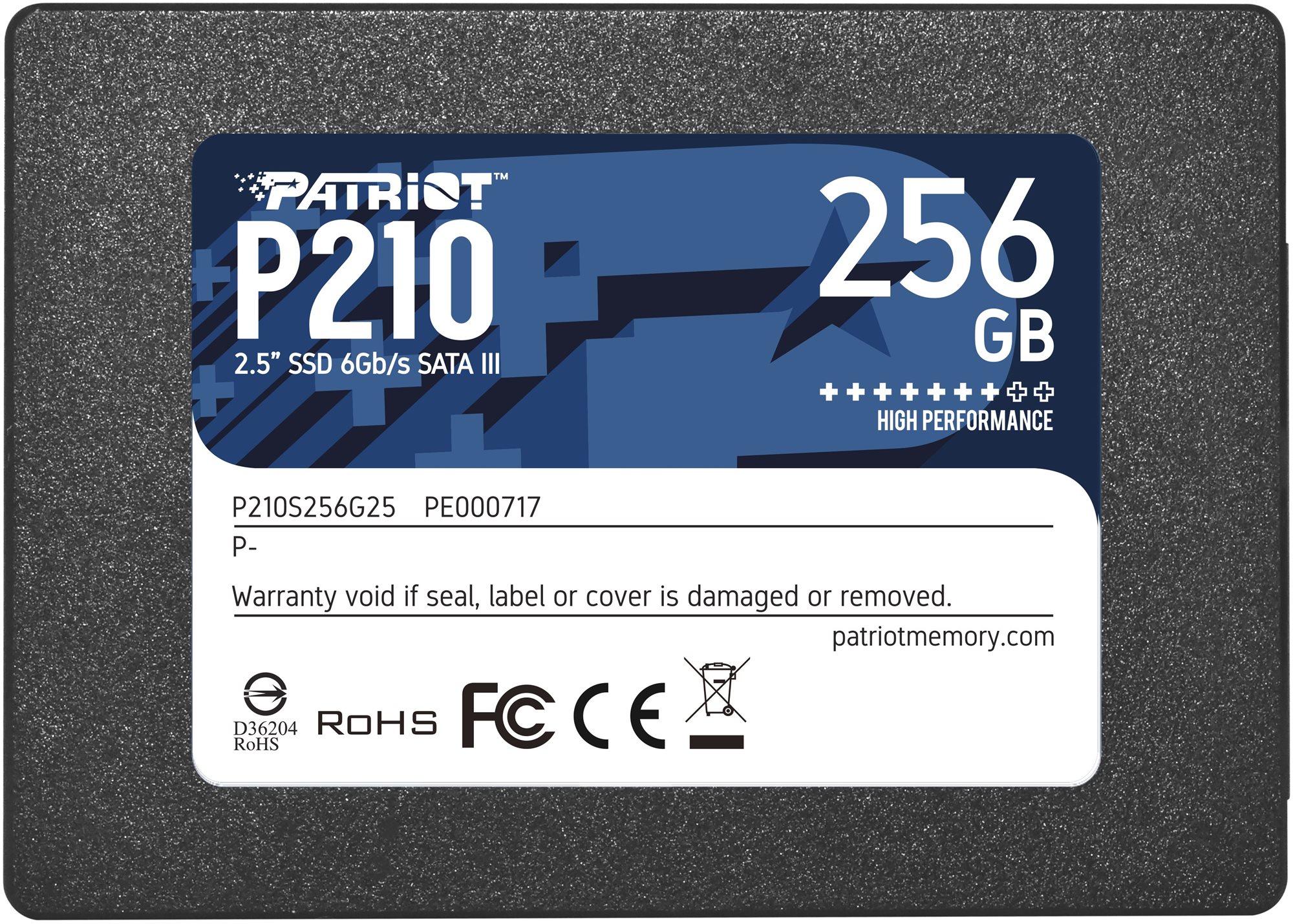 Patriot P210 256GB SSD