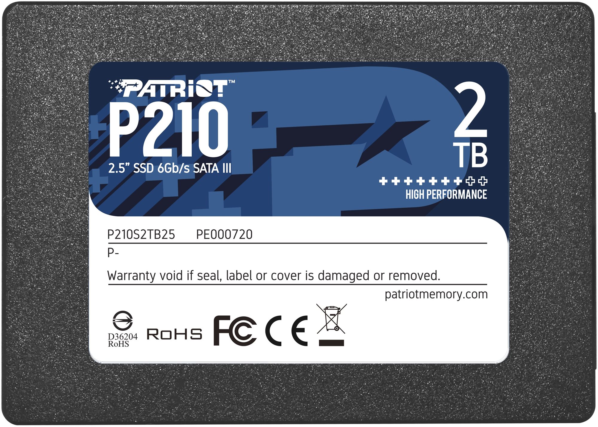 Patriot P210 2TB SSD-Festplatte