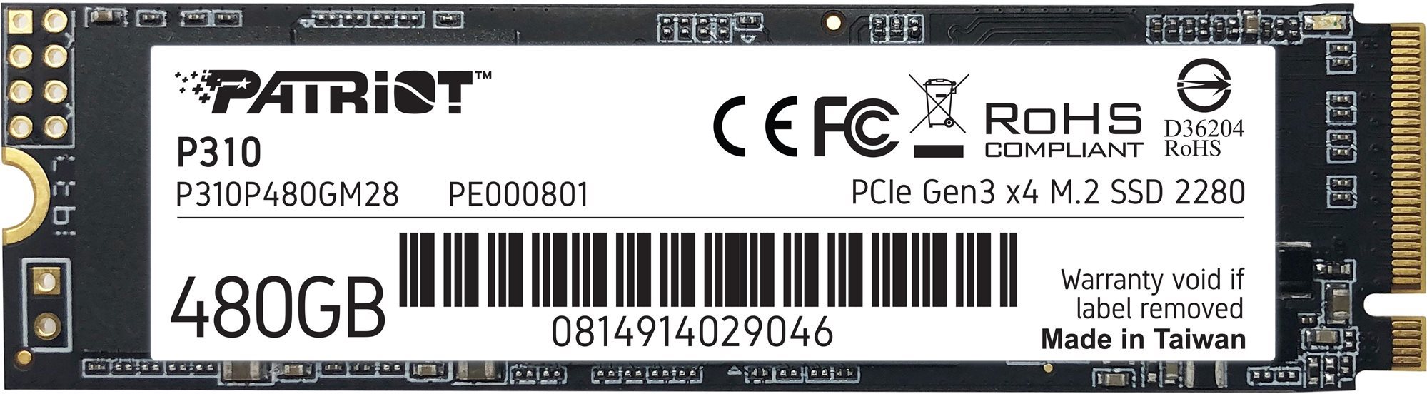 Patriot P310 480GB SSD disk