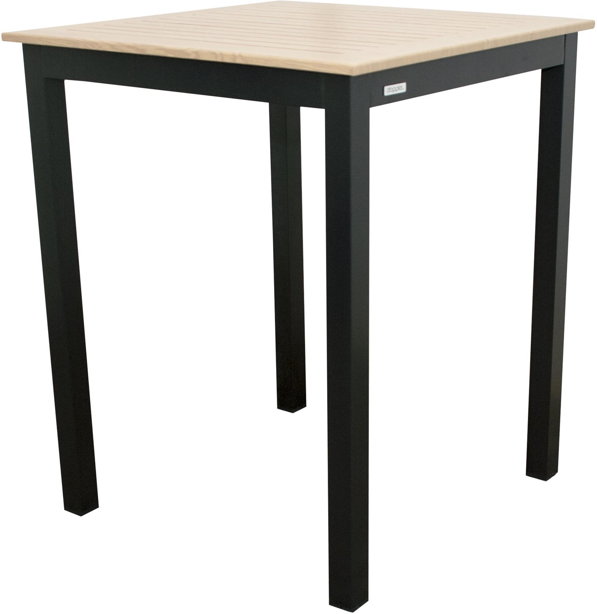 DOPPLER Stôl záhradný EXPERT WOOD, antracit 90 cm Záhradný stôl