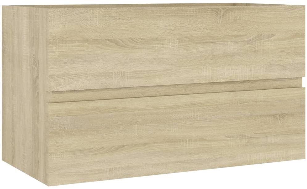 SHUMEE Skrinka pod umývadlo dub sonoma 80 × 38,5 × 45 cm...