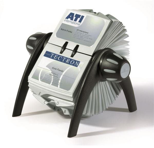 DURABLE Visifix rotierend für 240 Visitenkarten, schwarz...