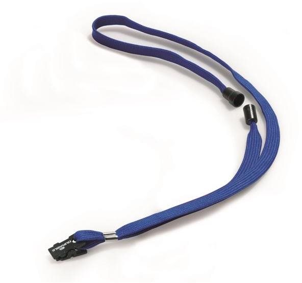 DURABLE Nyakzsinór, kék - 10 db a csomagban Címke
