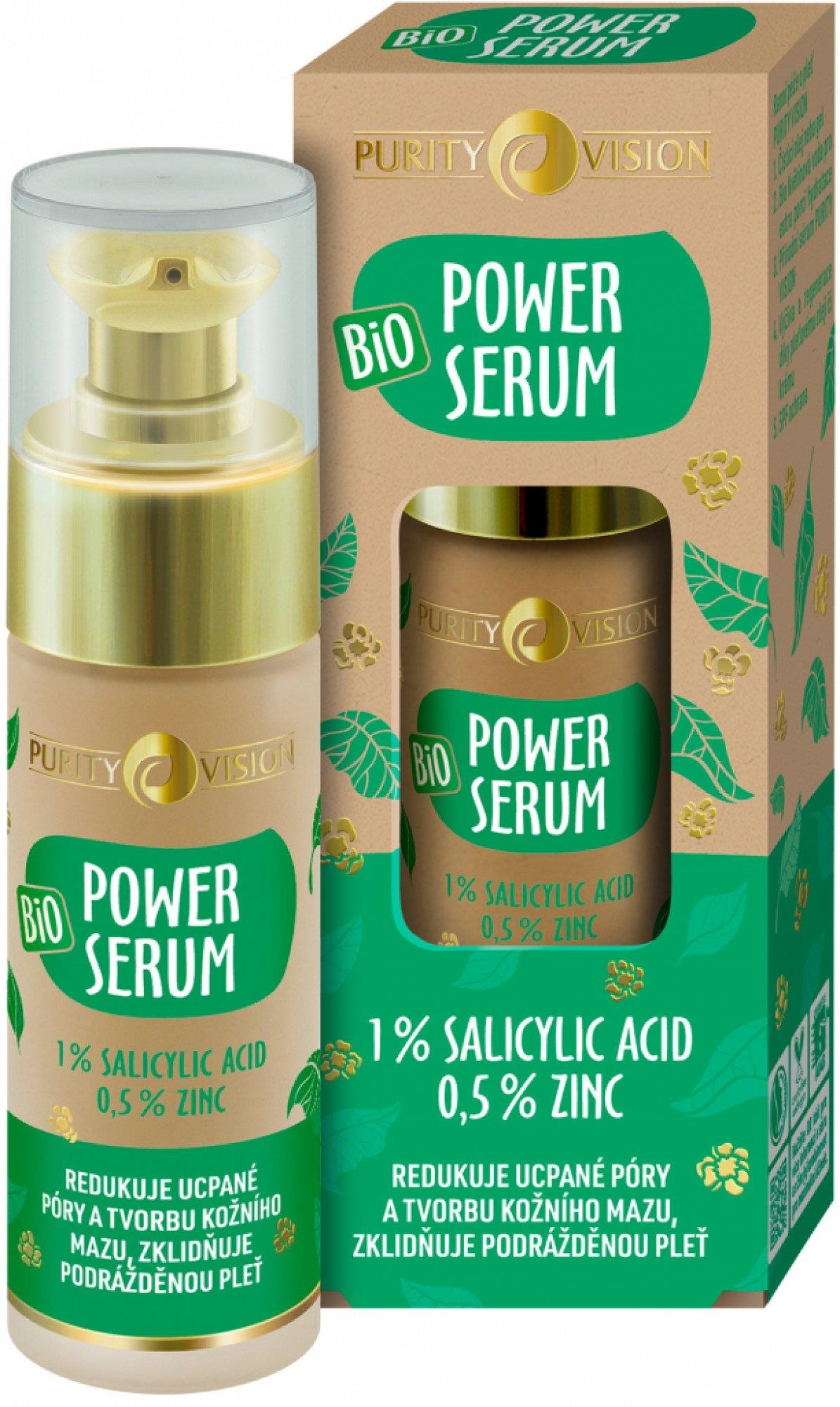 PURITY VISION Bio Power Serum 30 ml Arcápoló szérum