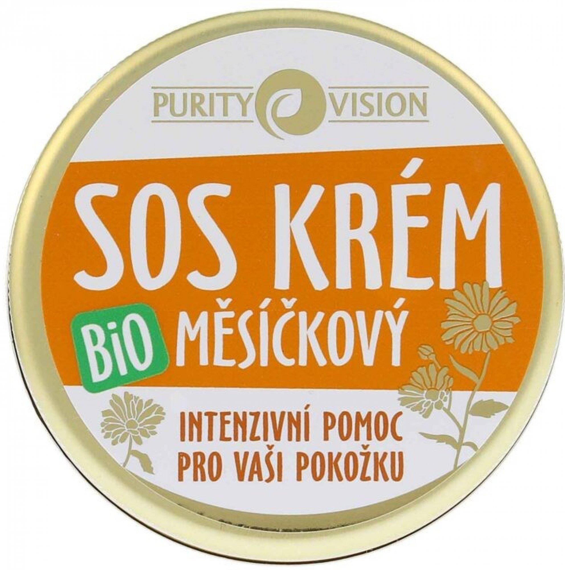 Purity Vision Bio SOS Nechtíkový krém 70 ml Telový krém
