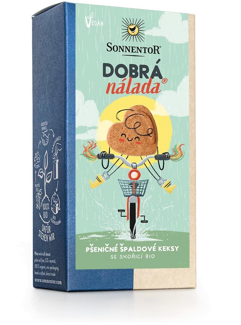 Sonnentor Keksy Dobrá nálada bio 125 g Sušenky pro děti