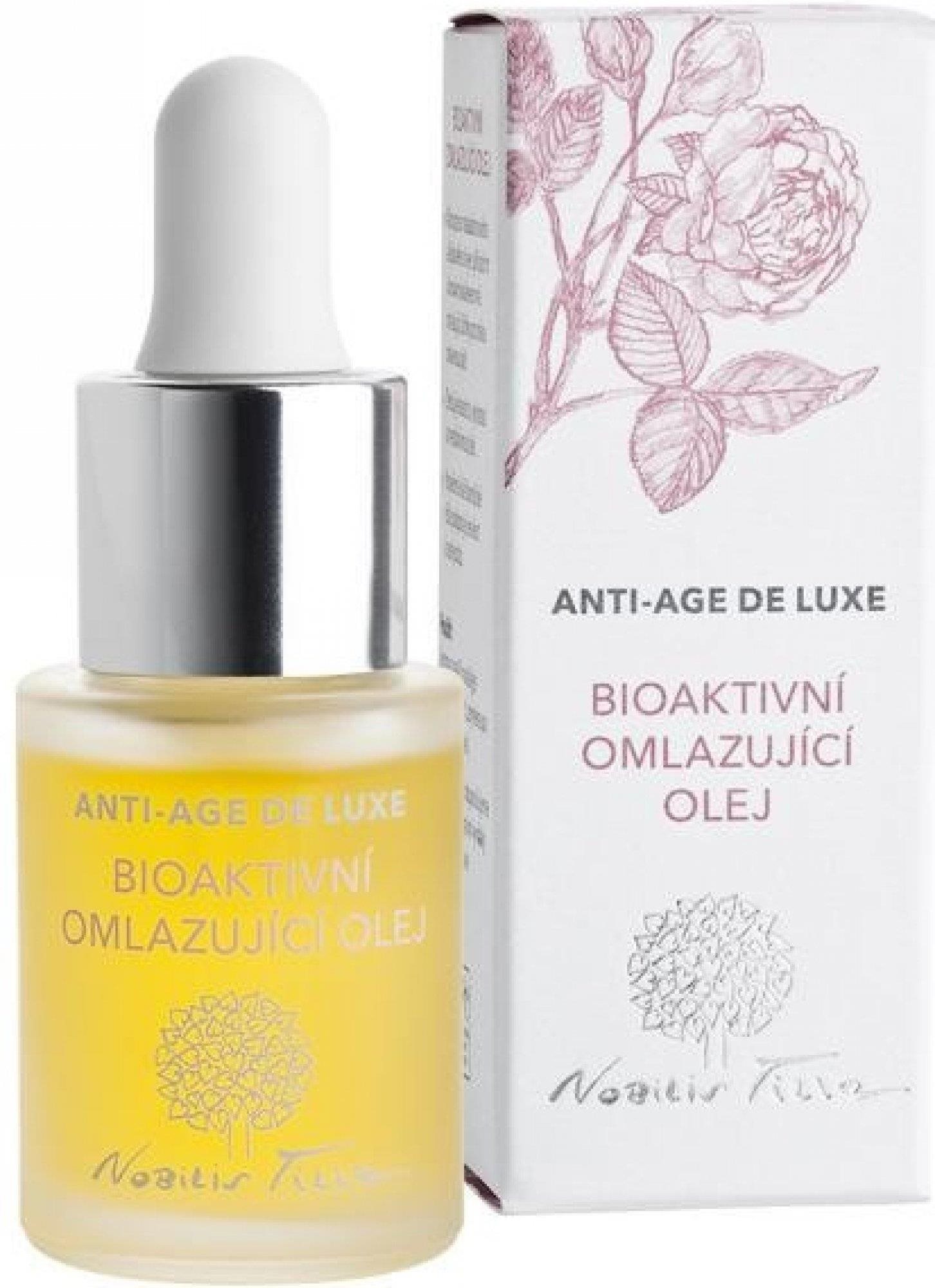 Nobilis Tilia – Bioaktívny omladzujúci olej 15 ml Pleťový olej