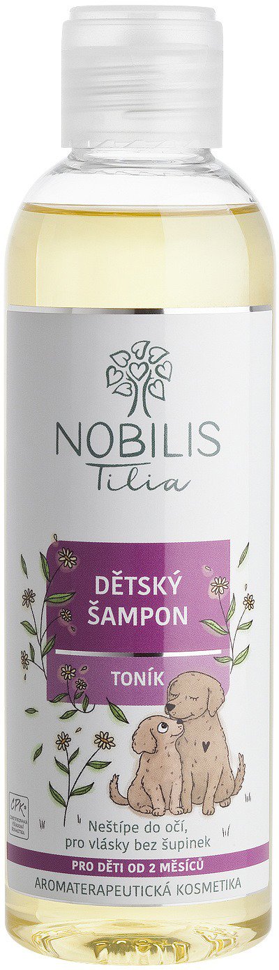 Nobilis Tilia Detský šampón Toník 200 ml Detský šampón