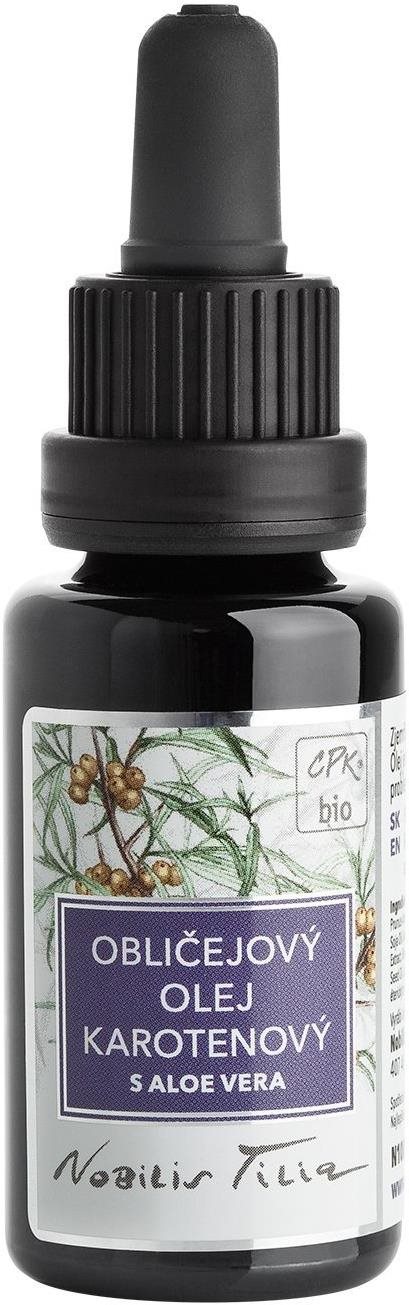 Nobilis Tilia Tvárový olej Karoténový s Aloe vera 20 ml Pleťový olej