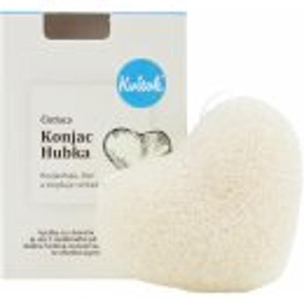 Kvítok Konjaková špongia v tvare srdca Špongia