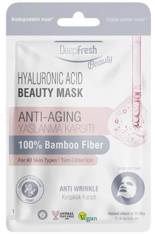 DeepFresh Kozmetická maska s kyselinou hyalurónovou 30 ml Pleťová...
