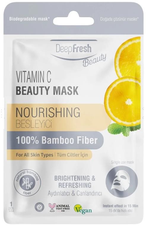 DeepFresh Kozmetická maska s vitamínom C 30 ml Pleťová maska