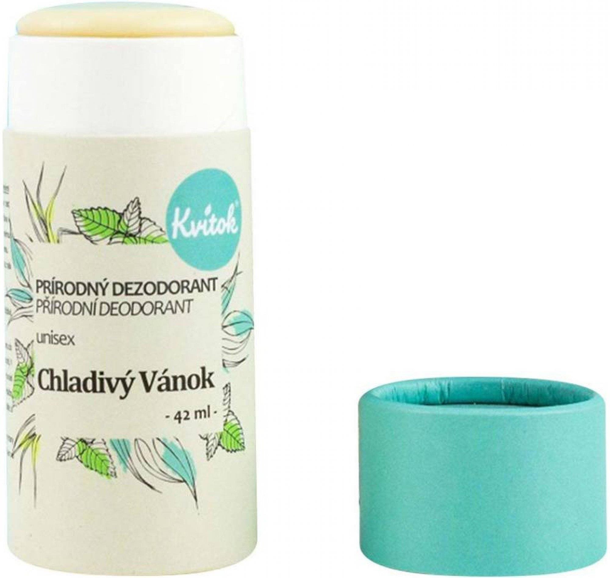 Kvítok Tuhý dezodorant Chladivý vánok 42 ml Dezodorant