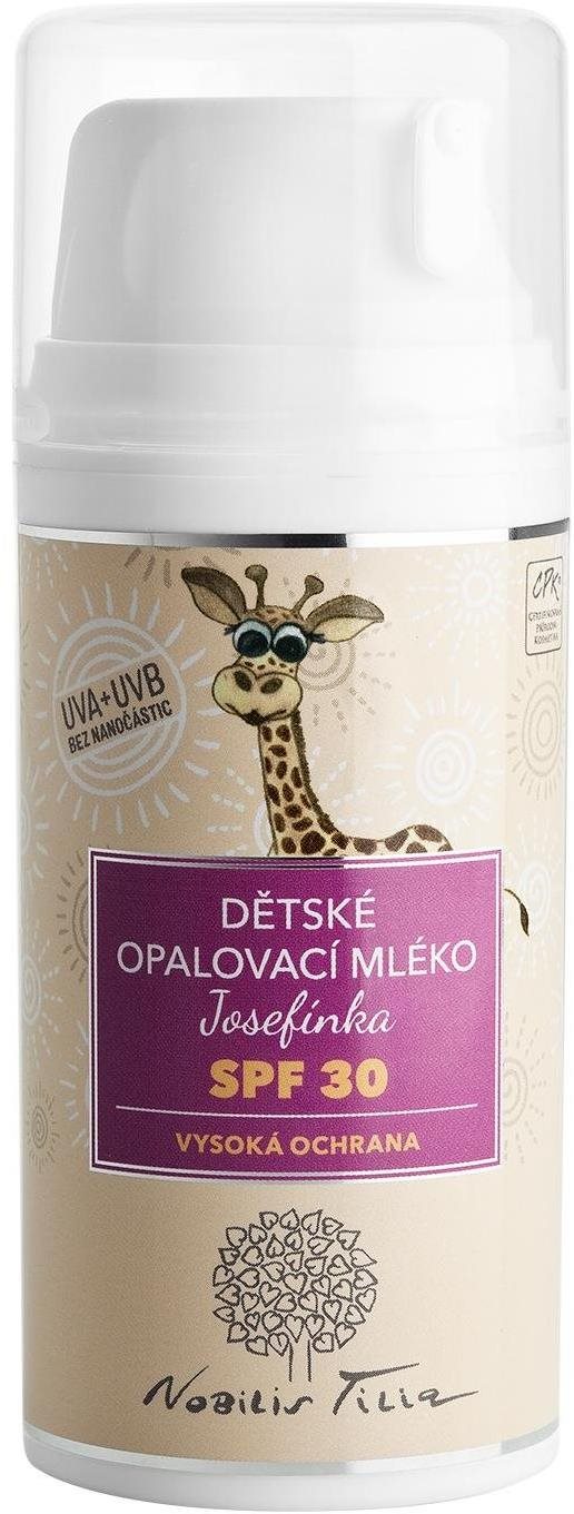 Nobilis Tilia Detské opalovacie mlieko Josefínka SPF 30 100 ml...