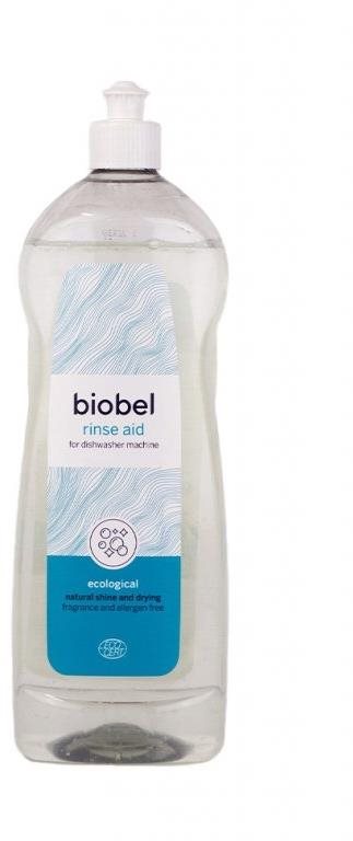 Biobel Přírodní oplachovač do myčky 1 l Eko leštidlo do myčky