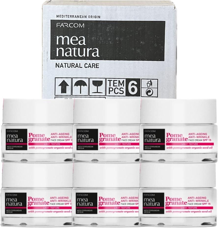 Farcom Mea Natura Denný krém na tvár Granátové jablko 50 ml, 6 ks...