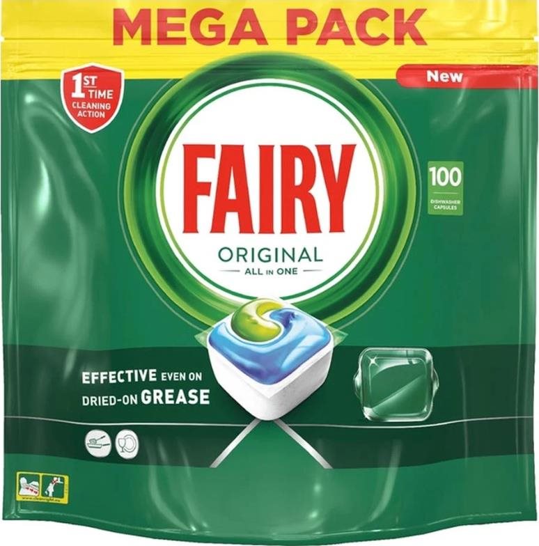 Fairy Original All in one 100 ks Tablety do myčky