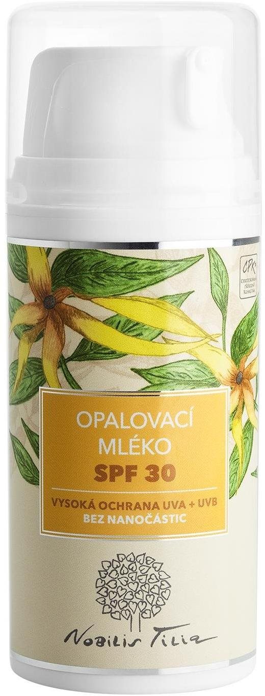 Nobilis Tilia Opaľovacie mlieko SPF 30 100 ml Opaľovací krém