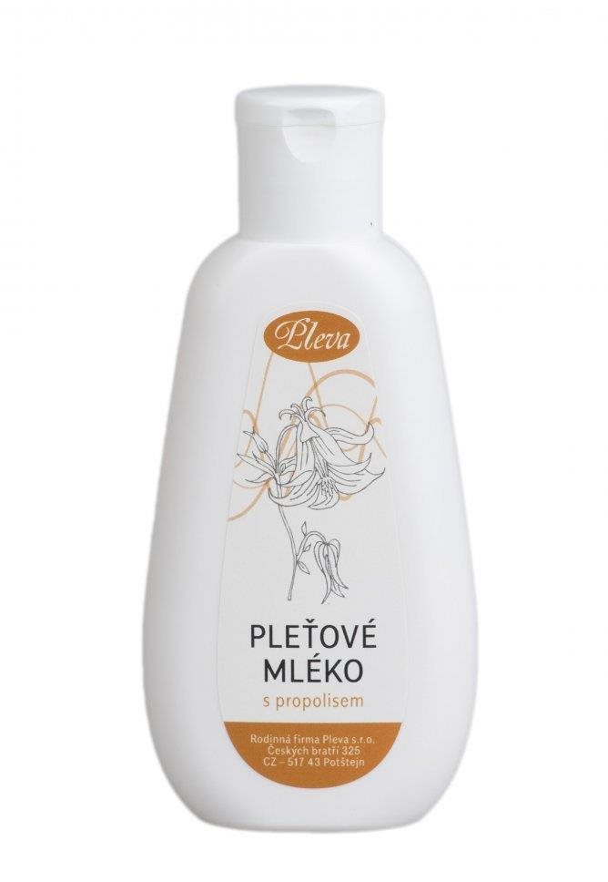 Pleva Pleťové mléko s propolisem 110 g Čistiace mlieko