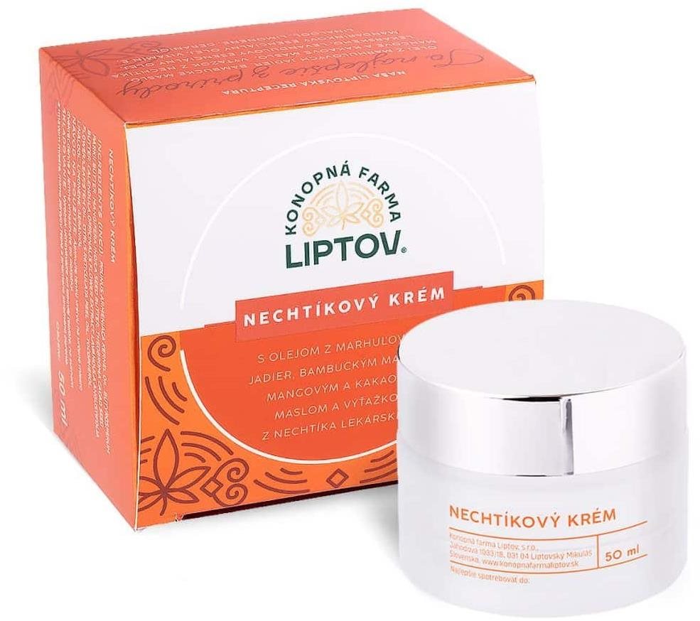 Konopná farma Liptov Měsíčkový krém 50 ml Tělový krém