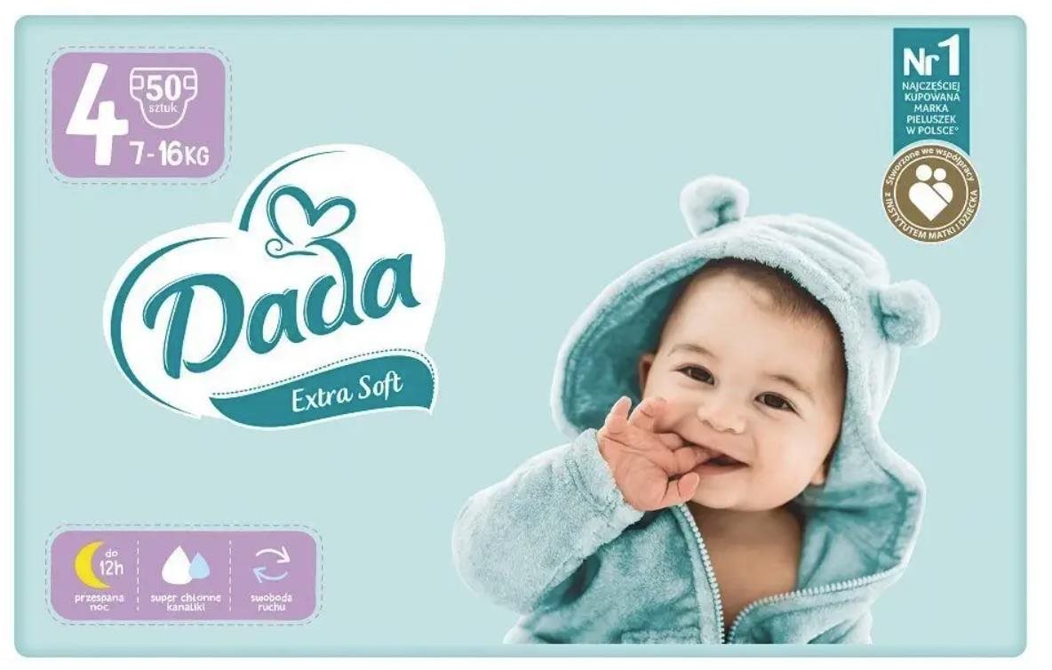 DADA Extra Soft vel. 4 48 ks Jednorázové pleny