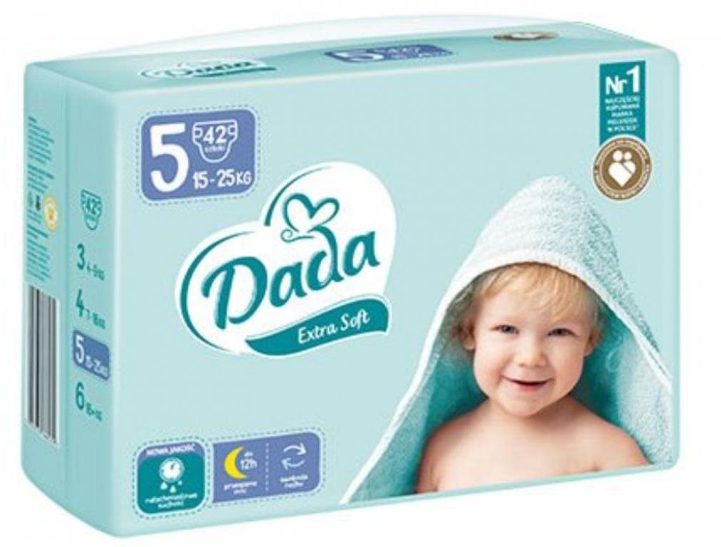 DADA Extra Soft vel. 5 42 ks Jednorázové pleny