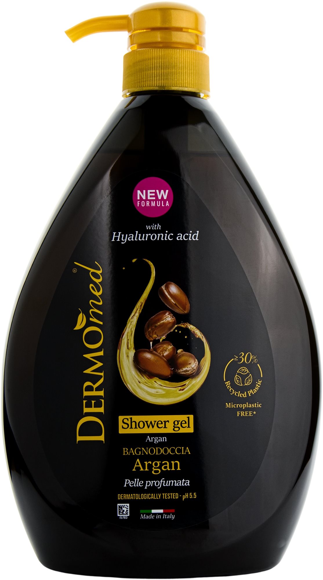 DERMOMED BAGNODOCCIA ARGAN sprchový gel argan 1 l Sprchový gel