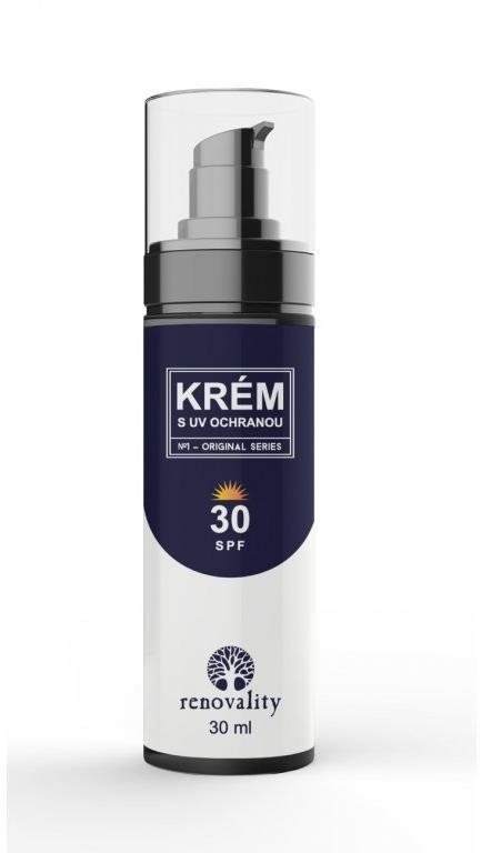 Renovality Minerálny krém s UV ochranou SPF 30 Krém na tvár