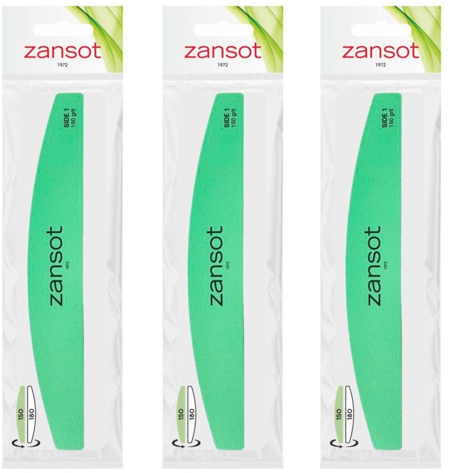 ZANSOT Dvojstranný pilník na nechty 3 ks Pilník na nechty