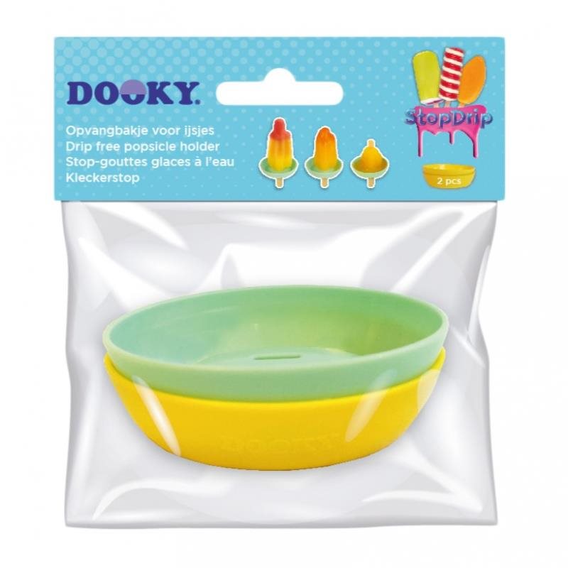 Dooky StopDrip Yellow/Mint 2 ks Dětská sada