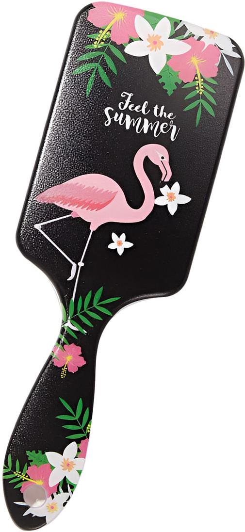 Excellent Kartáč na vlasy černý – Plameňák Kartáč na vlasy