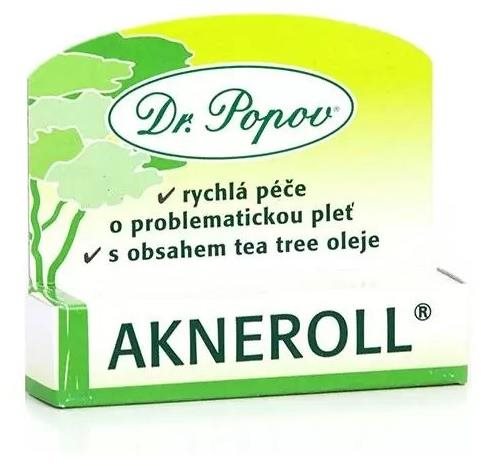 Dr.Popov Akneroll roll-on 6 ml Krém