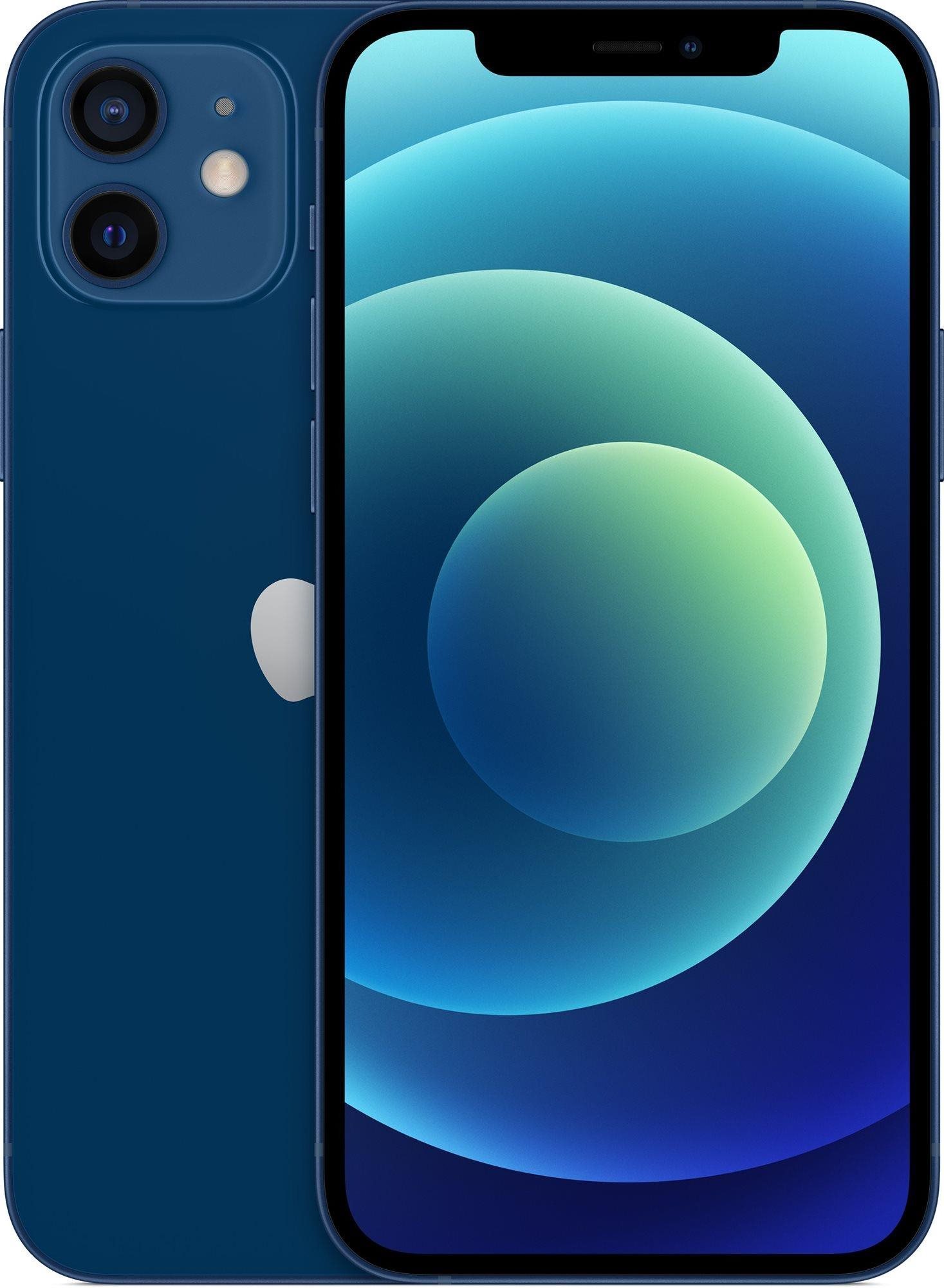 iPhone 12 64 GB kék Mobiltelefon