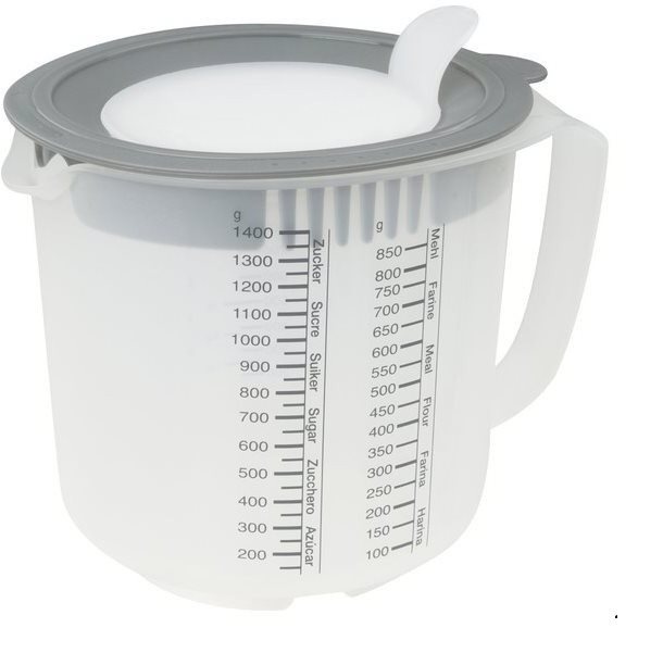 Dr. Oetker Rühr- und Messbecher 1,4 Liter Schüssel