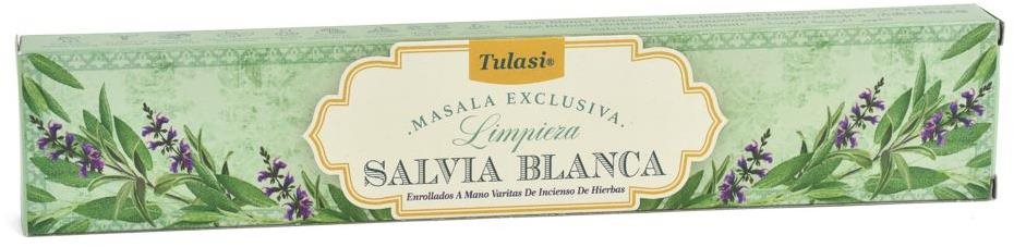 Tulasi Masala Indické vonné tyčinky 15 g White Sage Vonné tyčinky