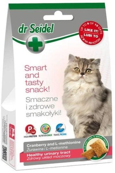 Dr. Seidel Zdravé pochúťky pre mačky na správnu činnosť močových...
