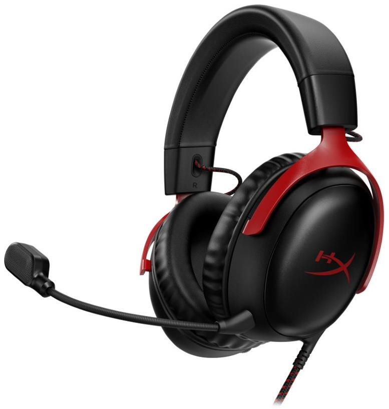 HyperX Cloud III Red Herné slúchadlá